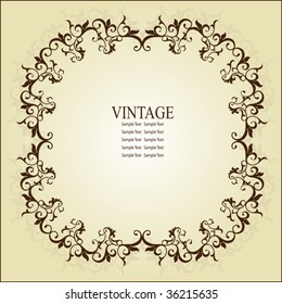 Vintage Frame Design