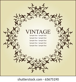 Vintage Frame Design