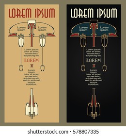 Vintage frame design for labels, banner, sticker and other design. Suitable for whiskey, beer and premium product. Vector illustration