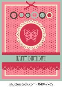 vintage frame design. vector illustration