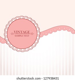 Marco vintage. Elemento para el diseño.