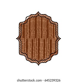 Vintage frame emblem