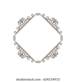 vintage frame icon