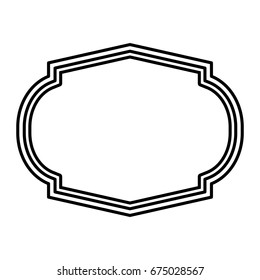 vintage frame icon
