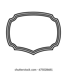 vintage frame icon
