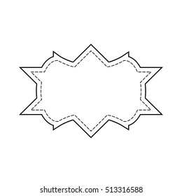 Vintage frame label , paper design for web, Stickers, Tags