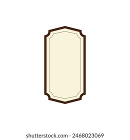 Vintage Frame Labels Vector Illustration