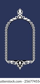 Vintage frame lines, Roman gates, borders for pictures. for decoration