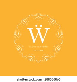 Vintage Frame for Luxury Logos, Restaurant, Hotel, Boutique or Business Identity. Royalty, Heraldic Design with Flourishes Elegant Design Elements. Vector Illustration Template