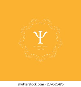 Vintage Frame for Luxury Logos, Restaurant, Hotel, Boutique or Business Identity. Royalty, Heraldic Design with Flourishes Elegant Design Elements. Vector Illustration Template