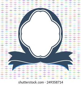 Vintage Frame, Modern Label. Web Design Vector.