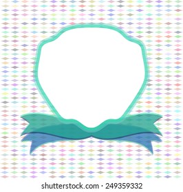 Vintage Frame, Modern Label. Web Design Vector.