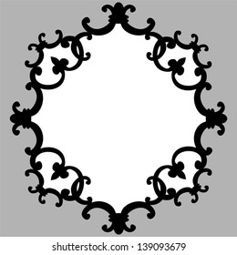 Vintage Frame, Old Decor, Vector Version