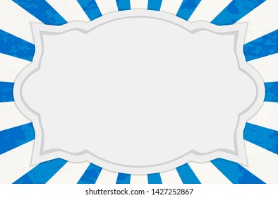 Vintage frame on grungy background - copy space for your text. Vector illustration.