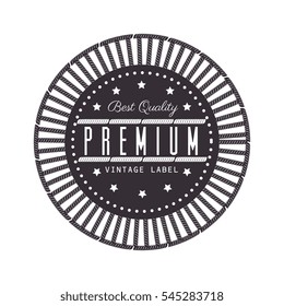 vintage frame quality seal