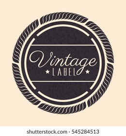 vintage frame quality seal