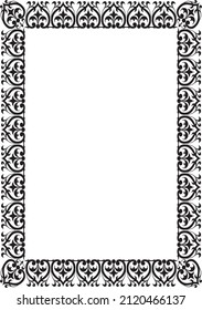 vintage frame or realistic frame