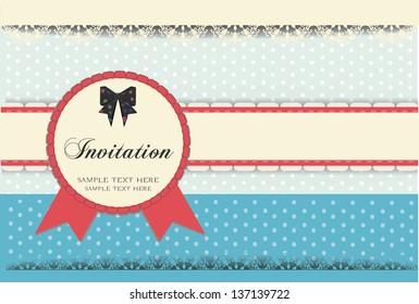 vintage frame, retro stile