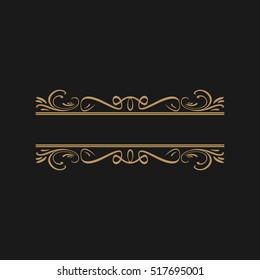 Vintage frame. Retro style frame for poster, banner, or shirt.