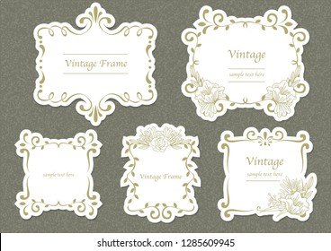  Vintage Frame set