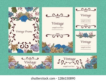 Vintage Frame set
