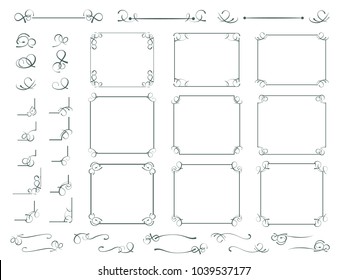 Vintage Frame Set Material