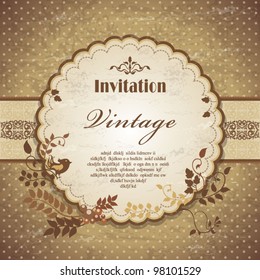 Vintage frame template (15)