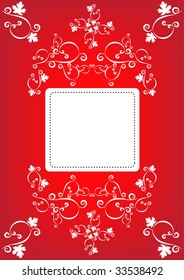 vintage frame for text or photo