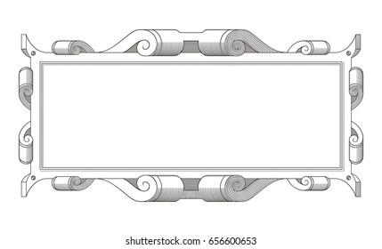 Vintage Frame vector 