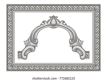 Vintage Frame vector 