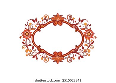 Vintage Frame vector art illustration
