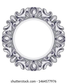 Vintage frame Vector line art. Classic engraved ornaments. Royal style