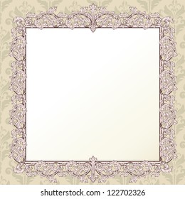 Vintage frame for your design