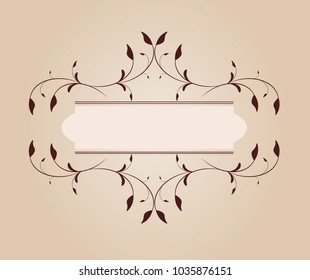 vintage frame,retro background