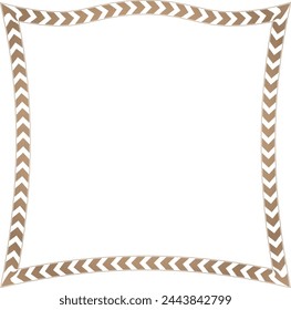 marco vintage símbolo de flechas Marco de imagen de oro de lujo marco dorado borde dorado Vector dorado retro borde de la insignia elemento de decoración de fondo aislado