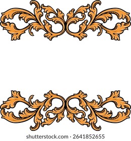  vintage frames and borders Vector design Decorative floral ornament 9 by raden mas paijo