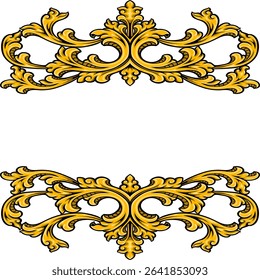  vintage frames and borders Vector design Decorative floral ornament 8 by raden mas paijo