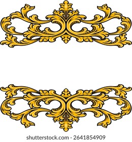  vintage frames and borders Vector design Decorative floral ornament by raden mas paijo