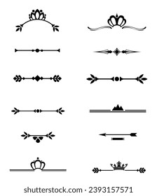 vintage frames divider ornament collection