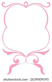Vintage frames, vintage dividers, wedding card decoration patterns