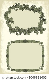Vintage Frames  Hand