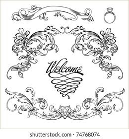 vintage frames - lines and more.