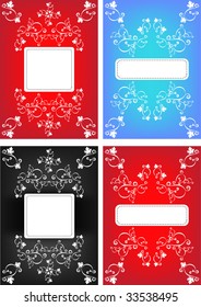 vintage frames for text or photo