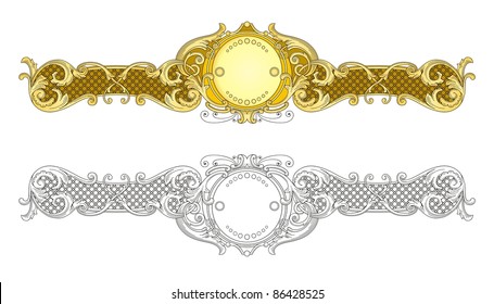 Vintage Frames vector