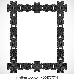 vintage frame.Vector Illustration.
