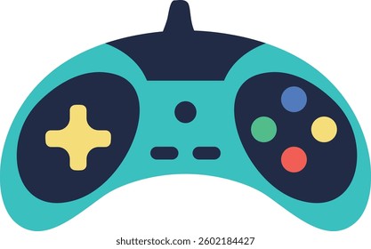 Vintage game console playing joystick