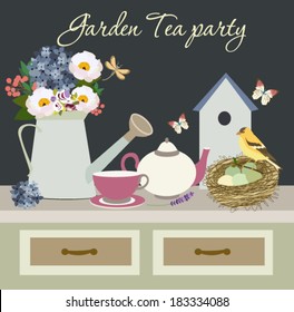 Vintage garden