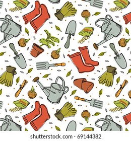 Vintage garden background