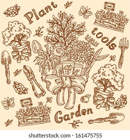 Vintage Garden Pattern