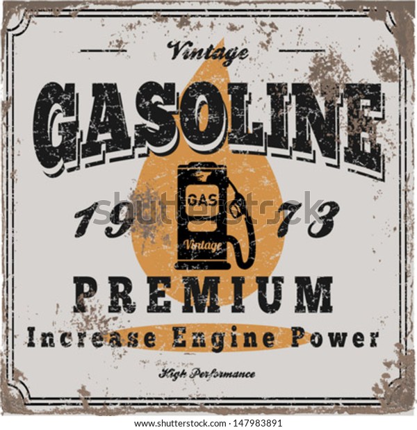 Vintage\
Gasoline & Motor oil | T-shirt Printing\
|